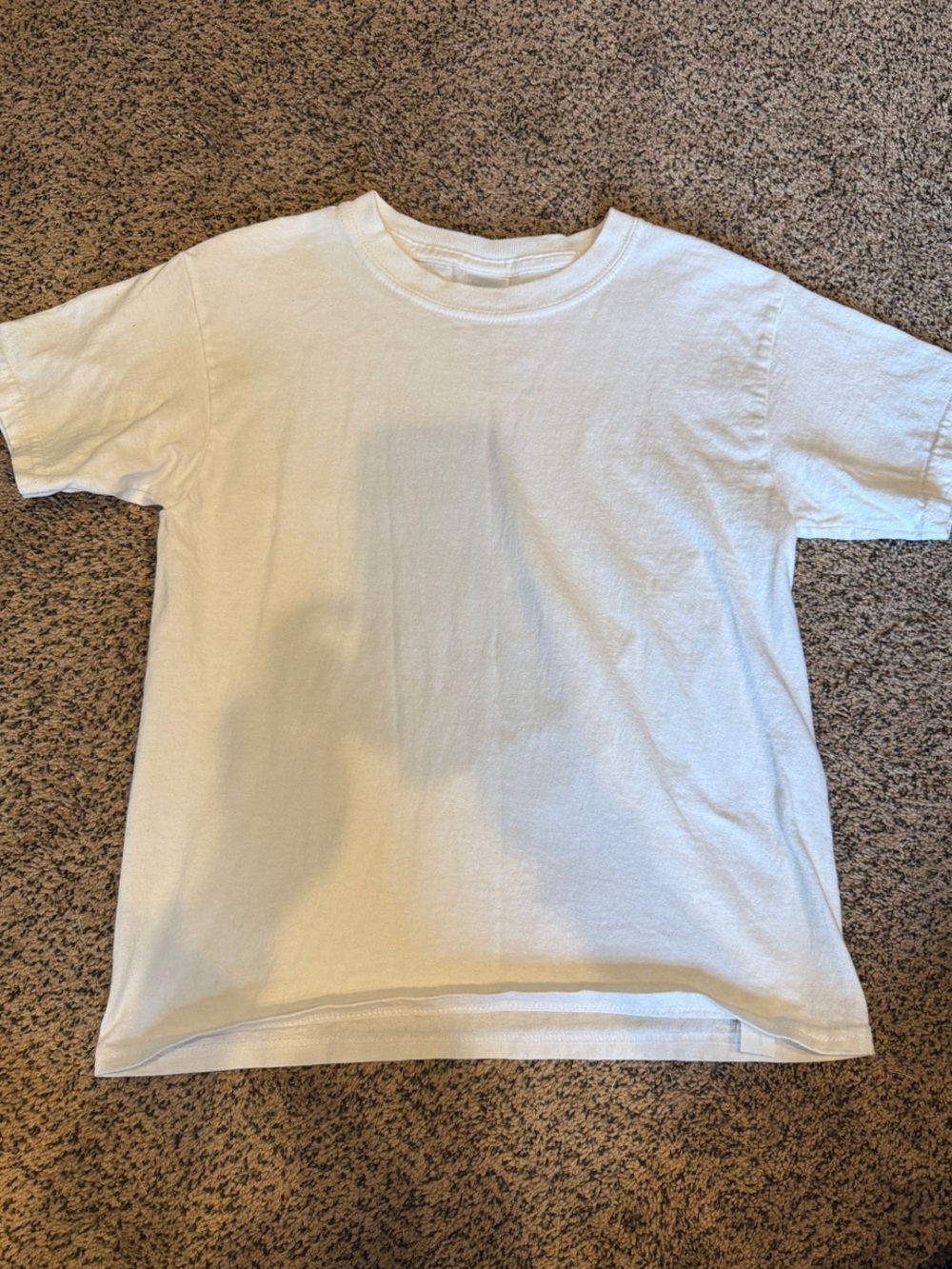 Gildan White Short Sleeve Kids Tee